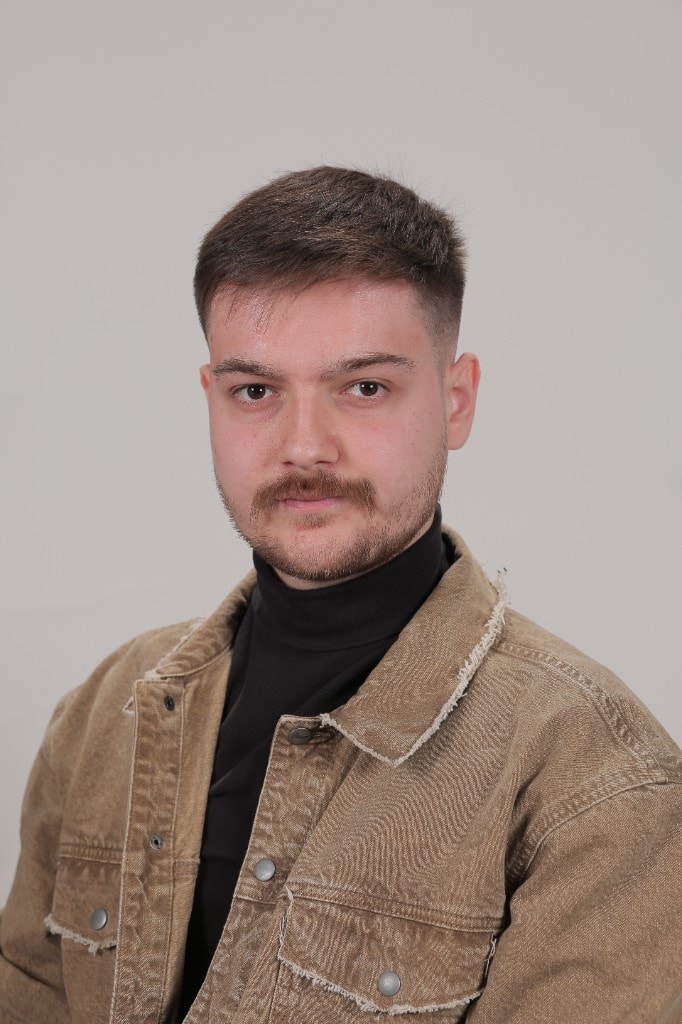 Portrait of Ivan Mitkovski, CTO of Chisto.mk